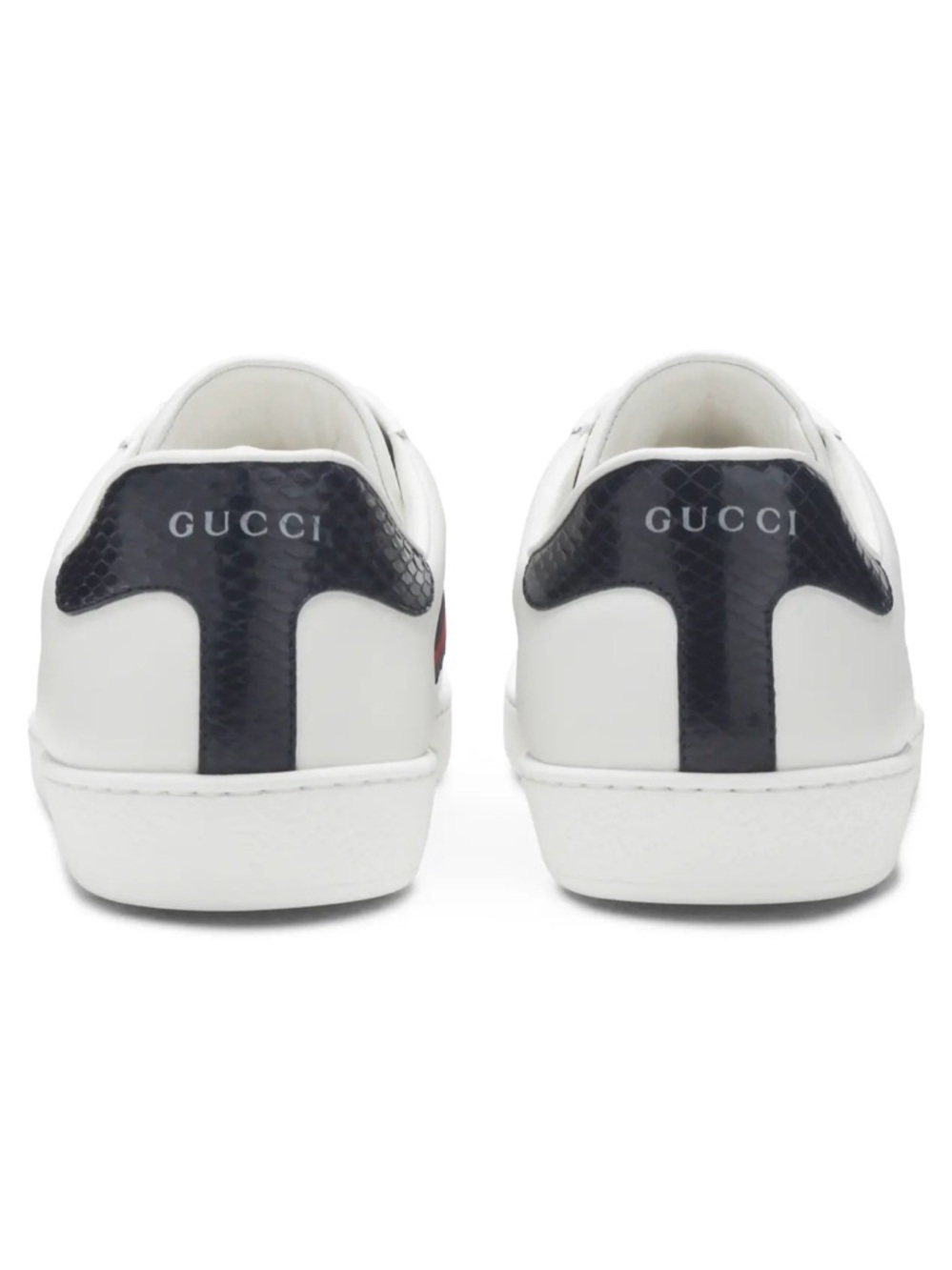 NIB Gucci men’s Ace Sneaker / Blue/Red/Blue - size 10 never worn with box, paper - Picture 4 of 15